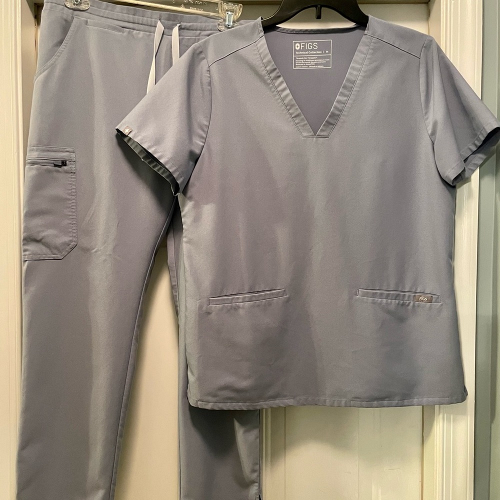 Figs scrub set, Blue, sz M, MP pant